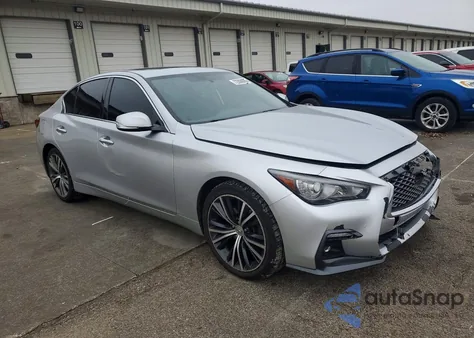 2018 Infiniti Q50 Luxe from USA, damaged, VIN JN1EV7AR7JM610259